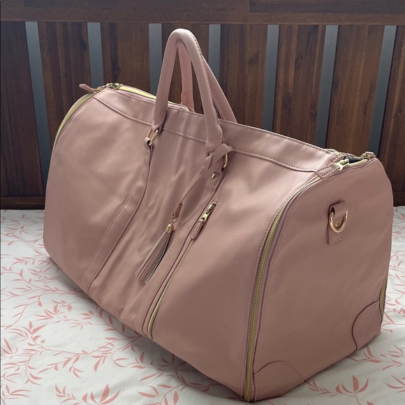 Convertible Carry On Garment Bag Foldable 2 in 1 duffel bag - Picture 3 of 14